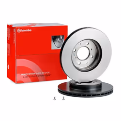 Brake disc; BREMBO; COATED DISC LINE; 262 21 4 internally vented Coated High-carbon; for HONDA; 45251S06000, 45251S5DA10, 452 ...