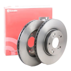 BREMBO Brake disc HONDA: CIVIC 8 Hatchback, CIVIC 10, CIVIC 8 COATED DISC LINE 23mm 5 internally vented Coated 09.A455.11 45251SNVH00,45251S7AE10