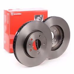 Brake disc; BREMBO; COATED DISC LINE; 296 29 5 internally vented Coated High-carbon; for VAUXHALL, CHEVROLET, OPEL, SUZUKI; 1 ...