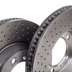 BREMBO Brake disc PORSCHE: 911 Coupe, 911 Convertible, 718 Cayman Coupe COATED DISC LINE 34mm 5 perforated/vented Coated High-carbon 09.C877.11