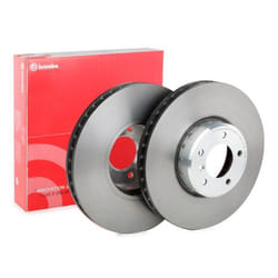 BREMBO Brake disc BMW: 5 Saloon, 6 Convertible, 5 Touring TWO-PIECE DISCS LINE 36mm 5 internally vented, two-part brake disc Coated High-carbon