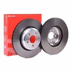 Brake disc; BREMBO; TWO-PIECE DISCS LINE; 345 24 5 internally vented, two-part brake disc Coated High-carbon; for BMW, TOYOTA ...