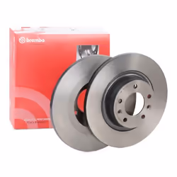 Brake disc; BREMBO; COATED DISC LINE; 290 14 5 solid Coated; for PEUGEOT, CITROËN, FIAT, TOYOTA; 1611841080, 1618864380, 4249 ...