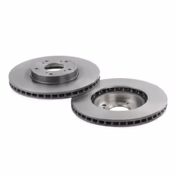 BREMBO Brake disc HONDA: CIVIC 7 Hatchback COATED DISC LINE 25mm 5 internally vented Coated 09.9544.11 45251S6MA10,45251SPAH50 Brake rotor - Additional view 5