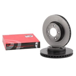 BREMBO Brake disc VOLKSWAGEN: Touareg II, Touareg I, PORSCHE: Cayenne COATED DISC LINE 32mm 5 internally vented Coated High-carbon 09.C881.11