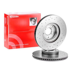 BREMBO Brake disc SUBARU: Impreza II Saloon, Impreza III Hatchback, Impreza II Estate, TOYOTA: GT86 Coupe XTRA LINE 09.A921.1X 26300AG01A,26300AG01B