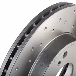 BREMBO Brake disc HONDA: CIVIC 7 Hatchback, CR-Z, CIVIC 8 21mm 5 perforated/vented Coated High-carbon 09.5457.3X 45251SNA010,45251S6M000,45251SNA000