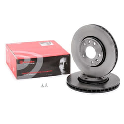 BREMBO Brake disc RENAULT: LAGUNA 3 Grandtour, Laguna III Coupe, SCENIC 3 26mm 5 internally vented Coated High-carbon 09.B353.11 402060002R,402064408R
