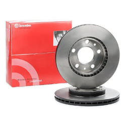 BREMBO Brake disc RENAULT: Megane 4, DACIA: Duster Off-Road, Duster II, Duster Van 22,5mm 5 internally vented Coated High-carbon 09.B463.11 402066300R