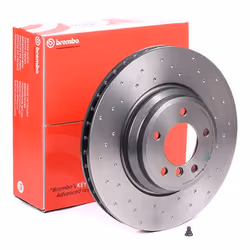 Brake disc; BREMBO; 348 30 5 perforated/vented Coated High-carbon; for BMW; 34116770729, 34116855000