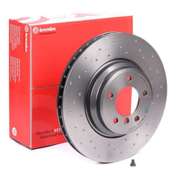 BREMBO Brake disc BMW: 3 Saloon, 3 Touring, 3 Coupe 30mm 5 perforated/vented Coated High-carbon 09.A599.1X 34116770729,34116855000 Brake rotor