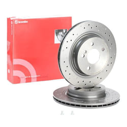 BREMBO Brake disc MERCEDES-BENZ: E-Class Coupe, C-Class Coupe, C-Class Saloon 22mm 5 perforated/vented Coated High-carbon 09.A760.1X 0004231212