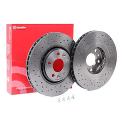 BREMBO Brake disc RENAULT: Clio 4, MEGANE 3 Coupe, MEGANE 3 Grandtour 28mm 5 perforated/vented Coated High-carbon 09.B352.1X 402060003R,402064155R