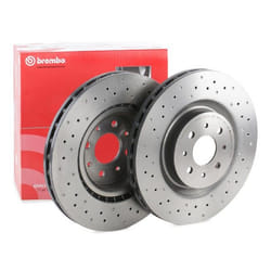 BREMBO Brake disc ALFA ROMEO: MiTo 28mm 4 perforated/vented Coated High-carbon 09.8004.4X 51738833,51813785 Brake rotor, Brake discs, Brake rotors