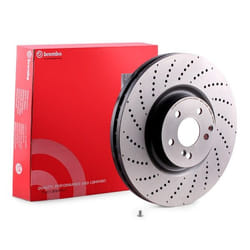 BREMBO Brake disc MERCEDES-BENZ: C-Class Saloon, C-Class T-modell, C-Class Coupe 36mm 5 perforated/vented Coated High-carbon 09.B769.51 A0004212012