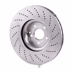 BREMBO Brake disc MERCEDES-BENZ: C-Class Saloon, C-Class T-modell, C-Class Coupe 36mm 5 perforated/vented Coated High-carbon 09.B769.51 A0004212012