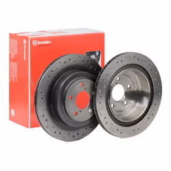 Brake disc; BREMBO; 290 18 5 perforated/vented Coated High-carbon; for SUBARU; 26700AE030, 26700AE070, 26700AE080, 26700AE081
