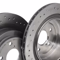 BREMBO Brake disc SUBARU: Impreza II Saloon, Legacy 4 Limousine, Legacy 4 18mm 5 perforated/vented Coated High-carbon 09.B041.1X 26700AE030,26700AE070