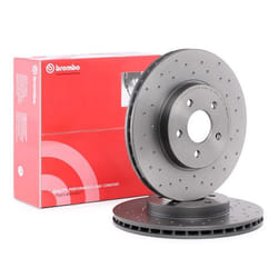 BREMBO Brake disc FORD: MONDEO 3, MONDEO 3 Kombi, MONDEO 3 Stufenheck, JAGUAR: X-Type Saloon, X-Type Estate 09.8665.1X 1321488,1376118,1388257,1465618