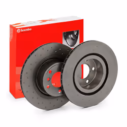 Brake disc; BREMBO; 330 20 5 perforated/vented Coated High-carbon; for BMW, TOYOTA; 34206790362, 34206868936, 34206886482