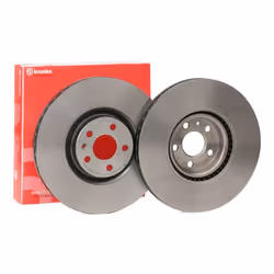 Brake disc; BREMBO; COATED DISC LINE; 345 30 5 internally vented Coated High-carbon; for VOLVO; 31400568, 314005680, 31471752 ...