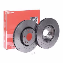 Brake disc; BREMBO; 300 28 5 perforated/vented Coated High-carbon; for HYUNDAI, KIA; 517121M500, 517122L500, 517121M500, 5171 ...