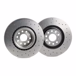 BREMBO Brake disc VOLKSWAGEN: Scirocco III, GOLF 6, SEAT: Leon II Hatchback, AUDI: A3 Hatchback 30mm 5 perforated/vented Coated High-carbon 09.C892.1X