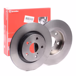 Brake disc; BREMBO; 290 11 5 solid Coated; for TOYOTA; 4243105070