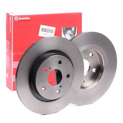 BREMBO Brake disc TOYOTA: Avensis III Estate, Avensis III Saloon 11mm 5 solid Coated 08.B045.11 4243105070 Brake rotor, Brake discs, Brake rotors
