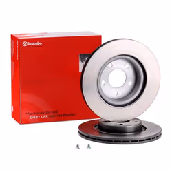 Brake disc; BREMBO; 300 22 5 internally vented, two-part brake disc Coated High-carbon; for MERCEDES-BENZ; 0004231812, A00042 ...