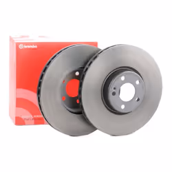 Brake disc; BREMBO; 342 32 5 internally vented, two-part brake disc Coated High-carbon; for MERCEDES-BENZ; 0004212812, 000421 ...