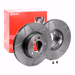 Brake disc; BREMBO; 310 24 5 internally vented, slotted Coated High-carbon; for BMW; 34116756745, 34116764021, 34116778967, 3 ...