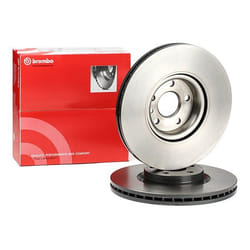 BREMBO Brake disc VOLVO: XC60 I 28mm 5 internally vented Coated High-carbon 09.C522.11 31423214,314232140,31423305,314233050 Brake rotor, Brake discs