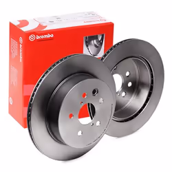 Brake disc; BREMBO; 310 18 5 internally vented Coated; for LEXUS, TOYOTA; 4243130290, 4243130310, 4243130330, 4243130290, 424 ...
