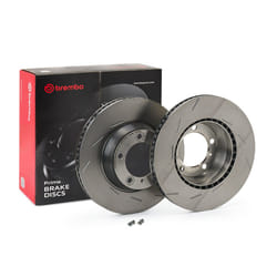 BREMBO Brake disc PORSCHE: Panamera 28mm 5 internally vented, slotted Coated High-carbon 09.C878.31 298615602A,97035240400,971615602P Brake rotor