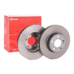 BREMBO Brake disc MERCEDES-BENZ: C-Class Saloon, C-Class Coupe, C-Class T-modell 24mm 5 internally vented, two-part brake disc Coated High-carbon