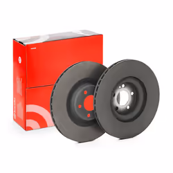 BREMBO Brake disc MERCEDES-BENZ: GLC Off-Road, E-Class Saloon, E-Class T-modell 26mm 5 internally vented, two-part brake disc Coated High-carbon - Additional view 6