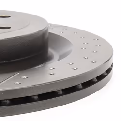 BREMBO Brake disc MERCEDES-BENZ: GLS, ML-Class, GLE Off-Road 26mm 5 internally vented, slotted/perforated Coated High-carbon 09.B710.11 1664230512 - Additional view 4