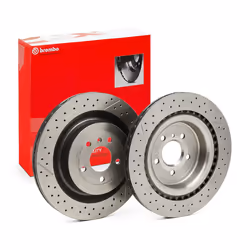 BREMBO Brake disc MERCEDES-BENZ: GLS, ML-Class, GLE Off-Road 26mm 5 internally vented, slotted/perforated Coated High-carbon 09.B710.11 1664230512 - Additional view 6