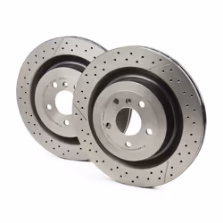 BREMBO Brake disc MERCEDES-BENZ: GLS, ML-Class, GLE Off-Road 26mm 5 internally vented, slotted/perforated Coated High-carbon 09.B710.11 1664230512 - Additional view 7