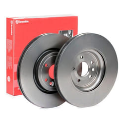 BREMBO Brake disc JAGUAR: XF Saloon, XF Sportbrake 30mm 5 internally vented Coated High-carbon 09.D063.11 T4N1801 Brake rotor, Brake discs