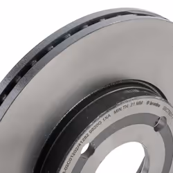BREMBO Brake disc FORD: FIESTA 7 23mm 4 internally vented Coated 09.C760.11 2095058,H1BC1125A1A Brake rotor, Brake discs, Brake rotors