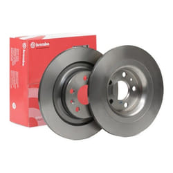 BREMBO Brake disc VOLVO: S90 II, XC60 II, V90 II Estate 12mm 5 solid Coated High-carbon 08.D249.11 31423721 Brake rotor, Brake discs, Brake rotors