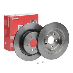BREMBO Brake disc VAUXHALL: Astra Mk7 Kombi, Astra Mk7 12mm 5 solid Coated 08.D757.11 13509120,13515914 Brake rotor, Brake discs, Brake rotors