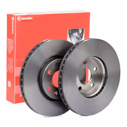 Brake disc; BREMBO; 296 28 5 internally vented Coated High-carbon; for VOLVO; 31423722, 31423722