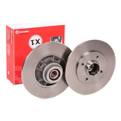 BREMBO Brake disc RENAULT: CLIO 2, MEGANE 2, MEGANE 1 238mm 8mm 4 solid 08.5834.27 7700780078,7700829553,7701204293,7701204294,7701204523,7701204901