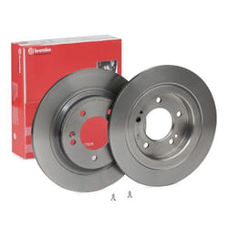 BREMBO Brake disc KIA: Optima / K5 Sportswagon, Proceed, Niro, HYUNDAI: Ioniq, i30 III Hatchback, Kona SUV 10mm 5 solid Coated High-carbon 08.D220.11