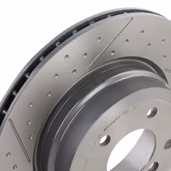 BREMBO Brake disc BMW: 1 Convertible, 1 Coupe 22mm 5 internally vented, slotted/perforated Coated High-carbon 09.C315.21 34216795754 Brake rotor - Additional view 5