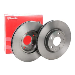 BREMBO Brake disc MAZDA: CX-3, 3 Hatchback, 3 Saloon 25mm 5 internally vented Coated 09.C652.11 B45G33251A,BJT233251A,BKC533251 Brake rotor