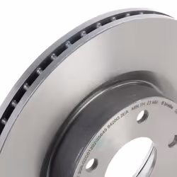 BREMBO Brake disc MAZDA: CX-3, 3 Hatchback, 3 Saloon 25mm 5 internally vented Coated 09.C652.11 B45G33251A,BJT233251A,BKC533251 Brake rotor